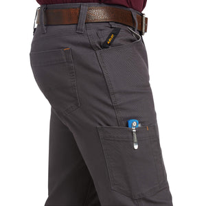 10036733 Ariat Mens Rebar M7 Rocker Durastretch 34" leg Jean Grey