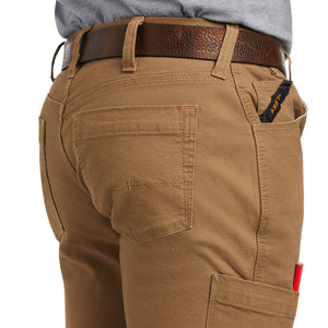 10036734 Ariat Mens Rebar M7 Rocker Durastretch 34" leg Jean Khaki