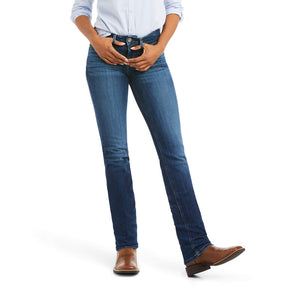 10036814 Ariat Ladies REAL Perfect Rise Straight 34" & 36" Legs Abby Mackenzie Jean