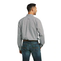 10036936 Ariat Mens Marquez Classic L/S Shirt Tranquil Aqua