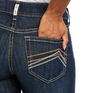 10037684 Ariat Ladies REAL Perfect Rise Bootcut Leg Jean Kimberly Rascal