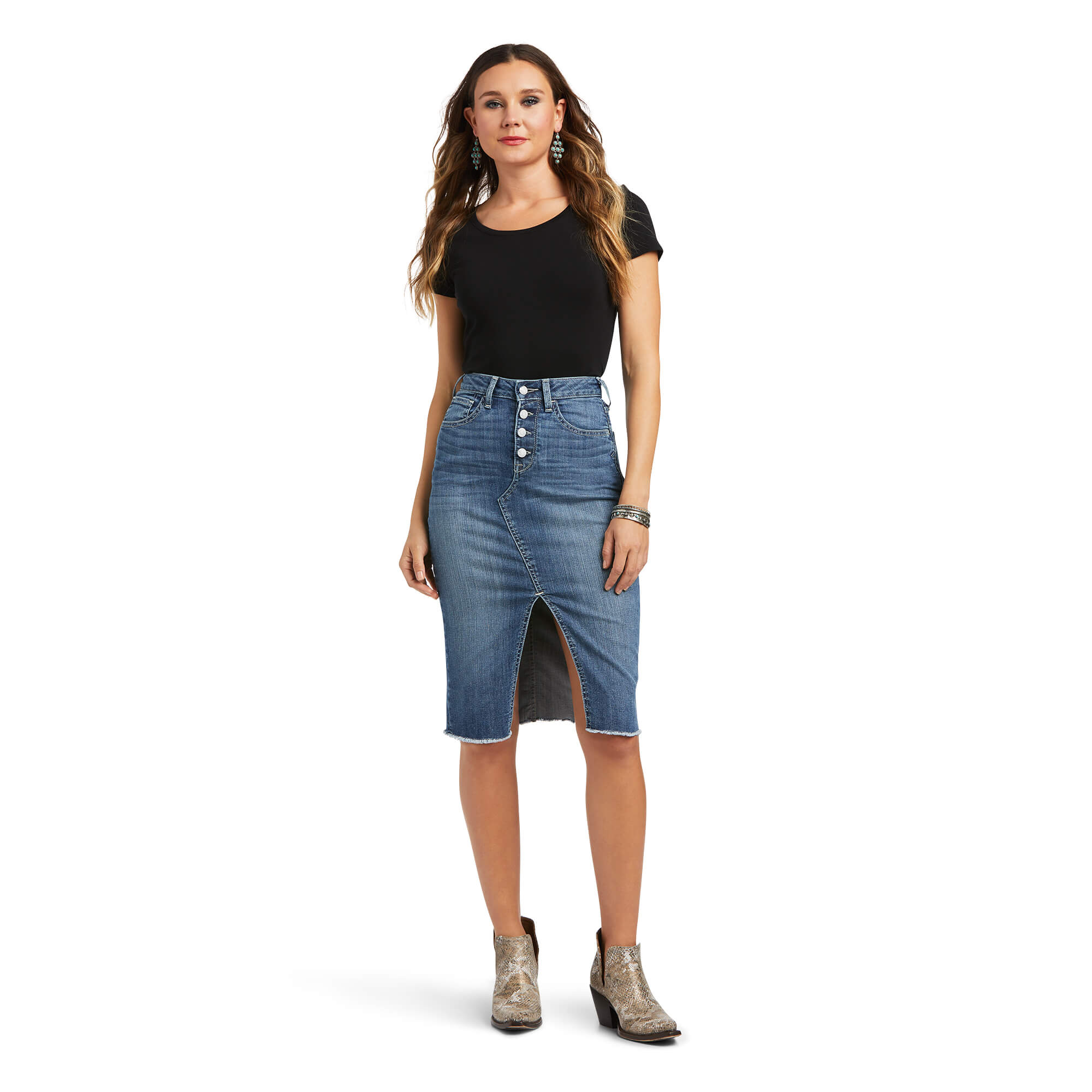 Ariat Ladies Denim Skirt Eleanor