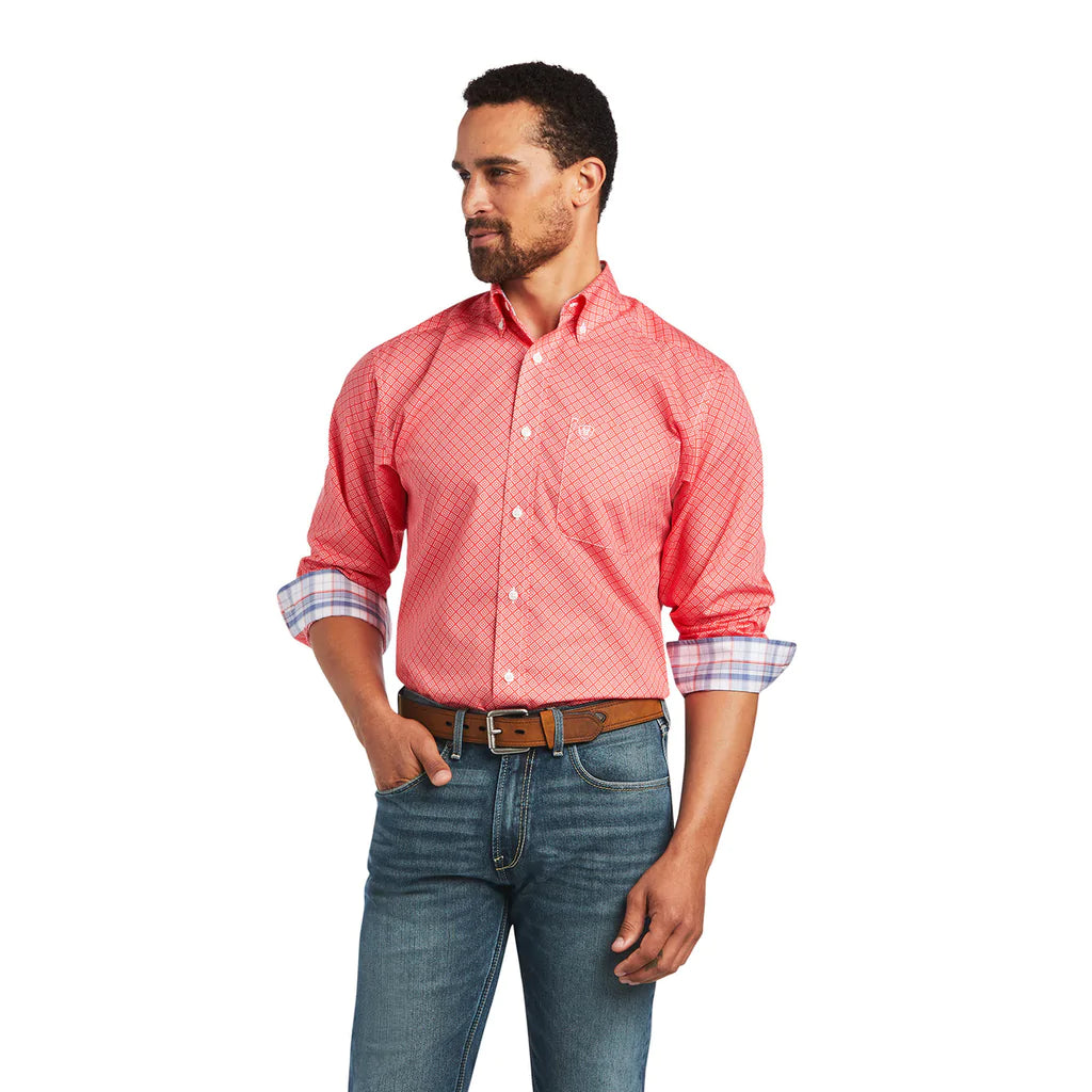 10040542 Ariat Nathan Fitted Shirt
