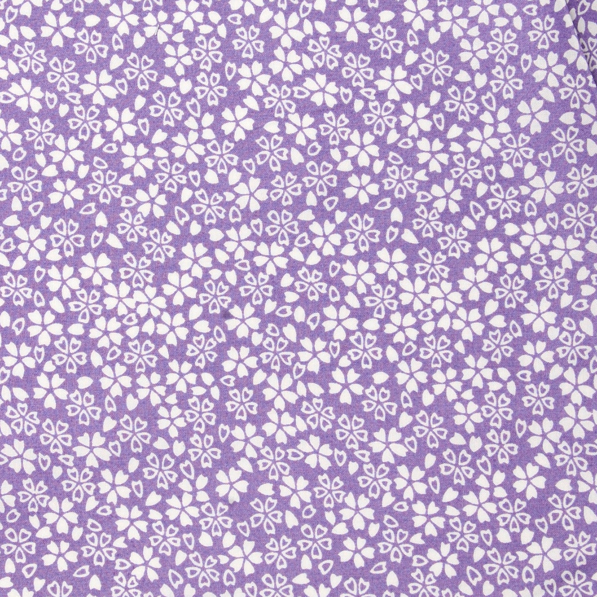 WWLS2175 Just Country Georgie Half Button Print Workshirt Purple Starflower