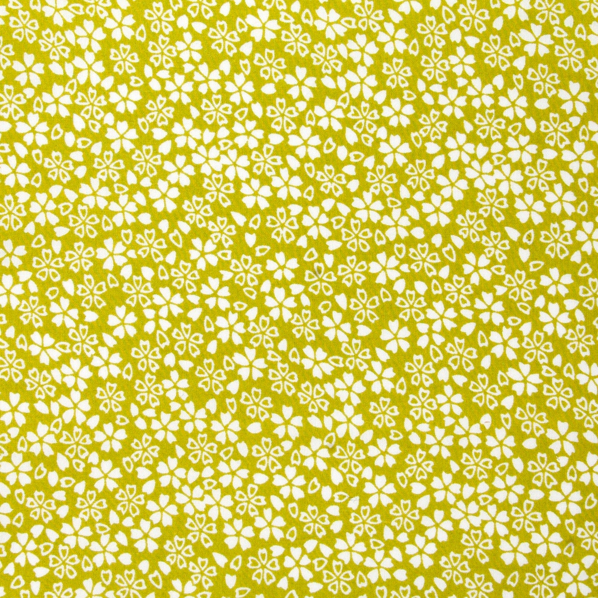 WWLS2176 Just Country Georgie Half Button Print Workshirt Lime Starflower