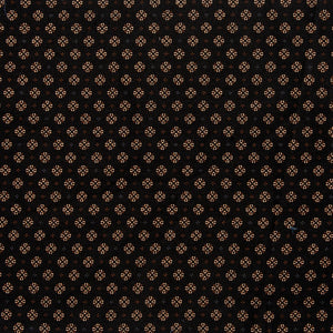 MWLS2201 Just Country Austin Full Button Print Workshirt Black/Copper