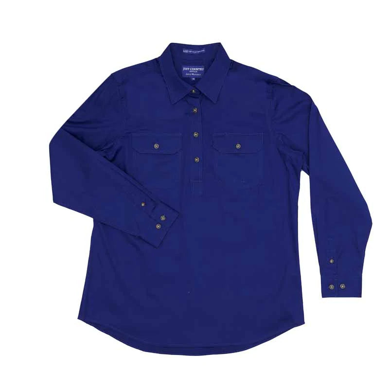 Just Country Jahna Workshirt Cobalt