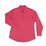 50505HPK Just Country Ladies Jahna Workshirt Hot Pink