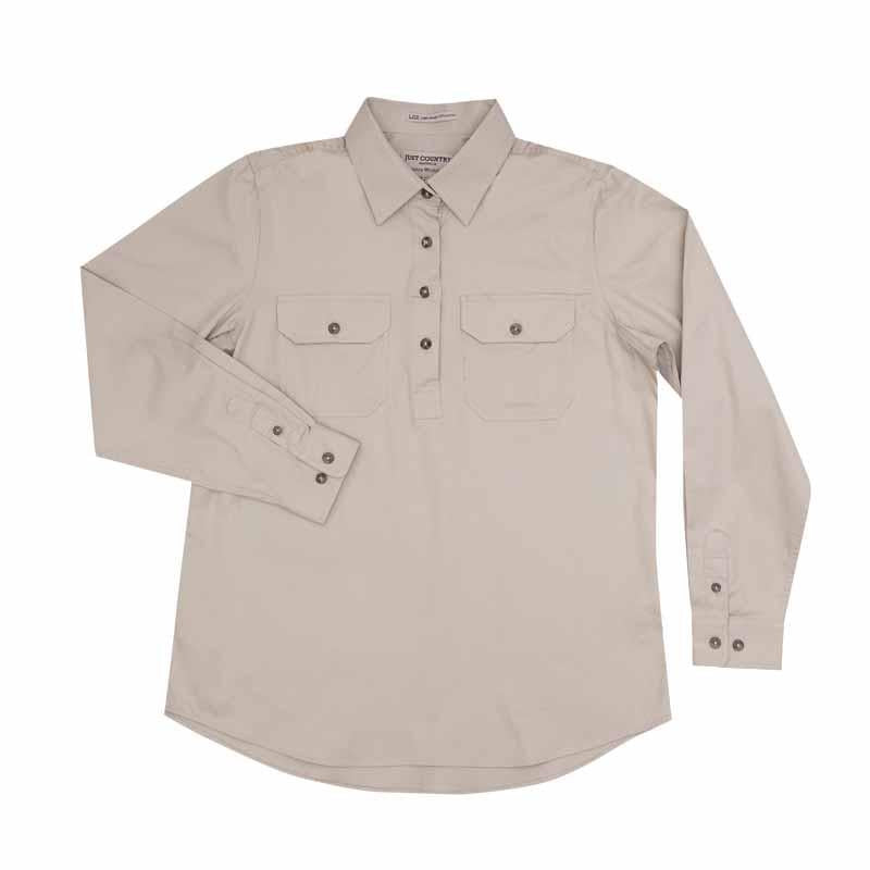 50505STN Just Country Jahna Workshirt Stone