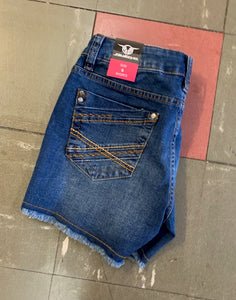 B1S2302099 Bullzye Ladies Katrina Short Mid Wash