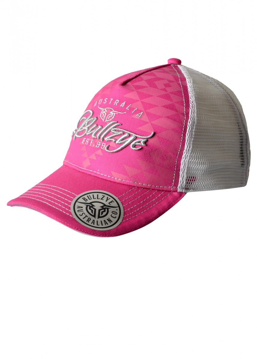 B2W7916CAP Bullzye Kids Waves Trucker Cap