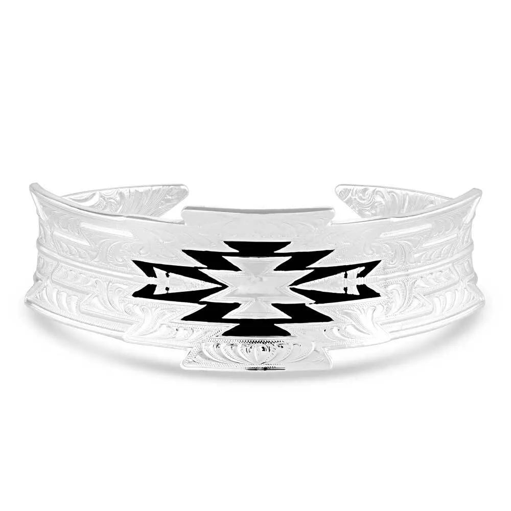 BC5079 Montana Silversmiths Summer Storm Geometric Bracelet