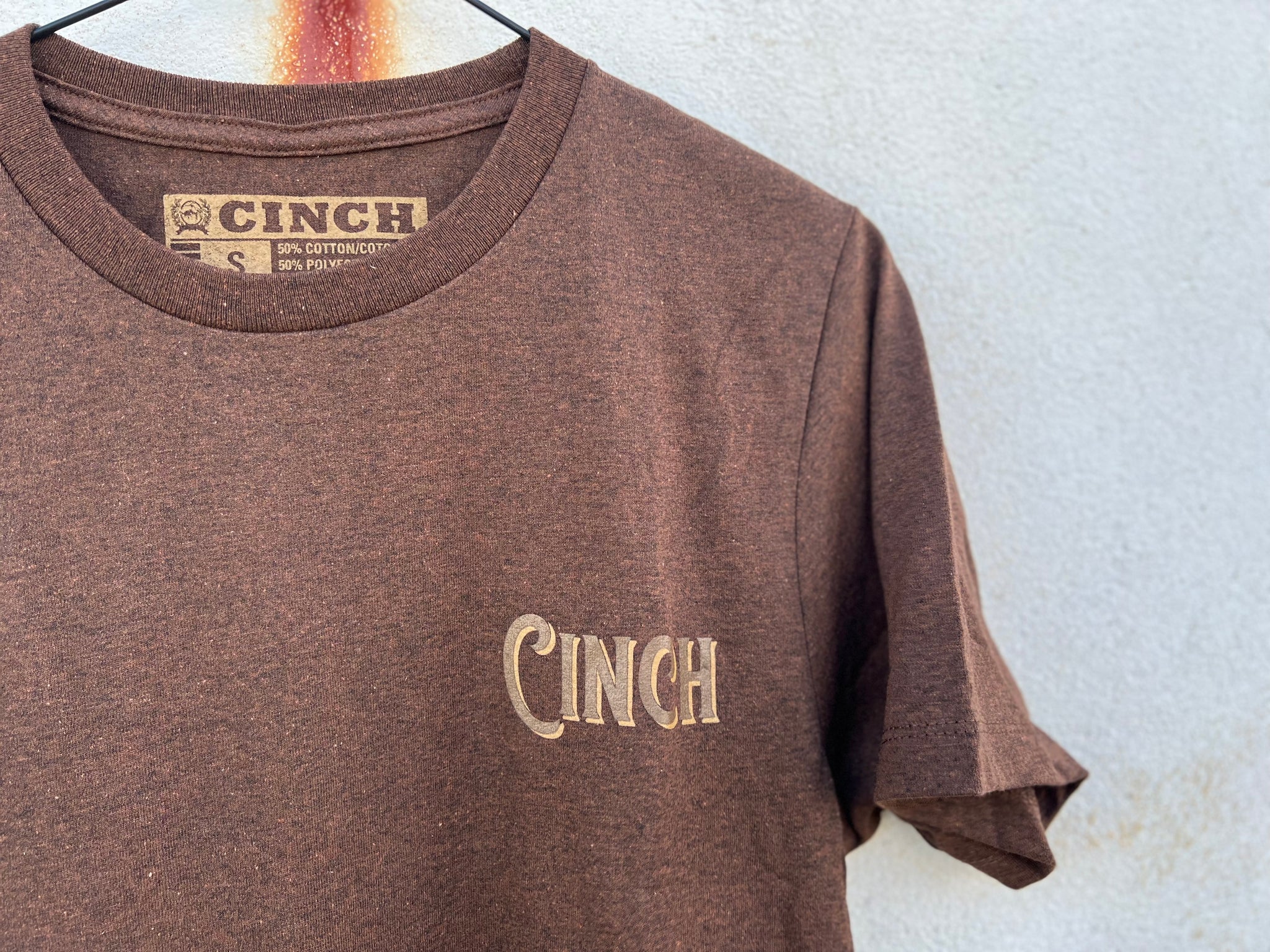 MTT1690479 Cinch Mens Tee BRN