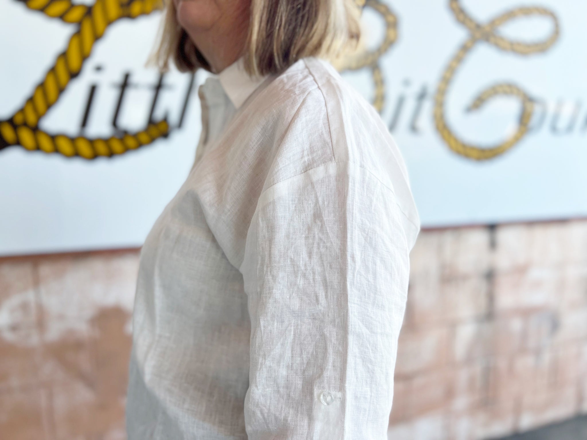Bullrush Ladies Summerlea Shirt White