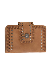 P3W2987WLT Pure Western Frankie Wallet Tan