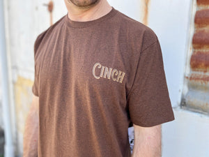 MTT1690479 Cinch Mens Tee BRN