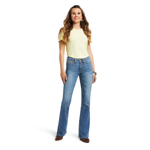 10039602 Ariat Ladies R.E.A.L. High Rise Bootcut Jean