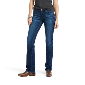 10039608 Ariat R.E.A.L. Mid Rise Candace Straight Leg