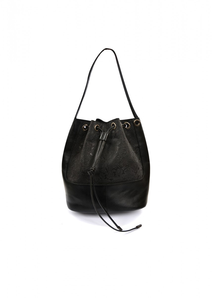 T1S2902BKT Thomas Cook Bonnie Bucket Bag Black