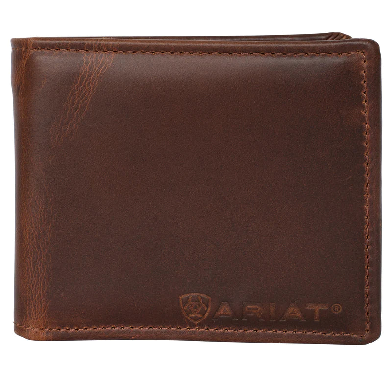 WLT2150 Ariat Bi-Fold Wallet Rich Brown