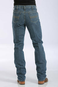 MB98034001 Cinch Mens 36" Leg Silver Label Light Wash Jean