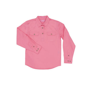 60606ROS Just Country Girls Kenzie Workshirt Rose