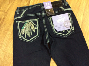OBW21-1128 OUTBACK BECKY LADIES BOOTLEG JEANS