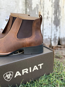 Ariat Sport Booker Boot Distressed Tan