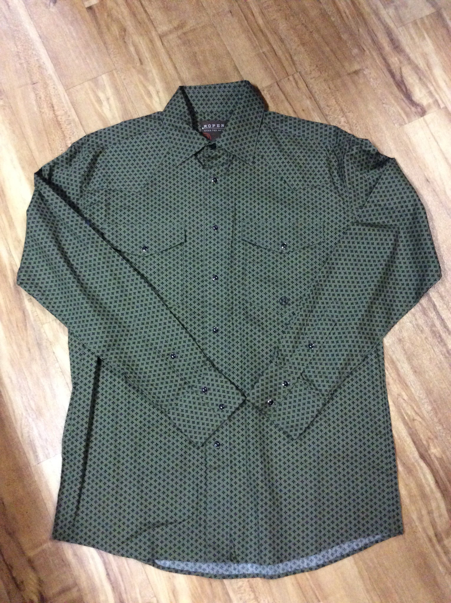 3-01-225-775 ROPER MENS L/SLEEVE SHIRT AMARILLO COLLECTION
