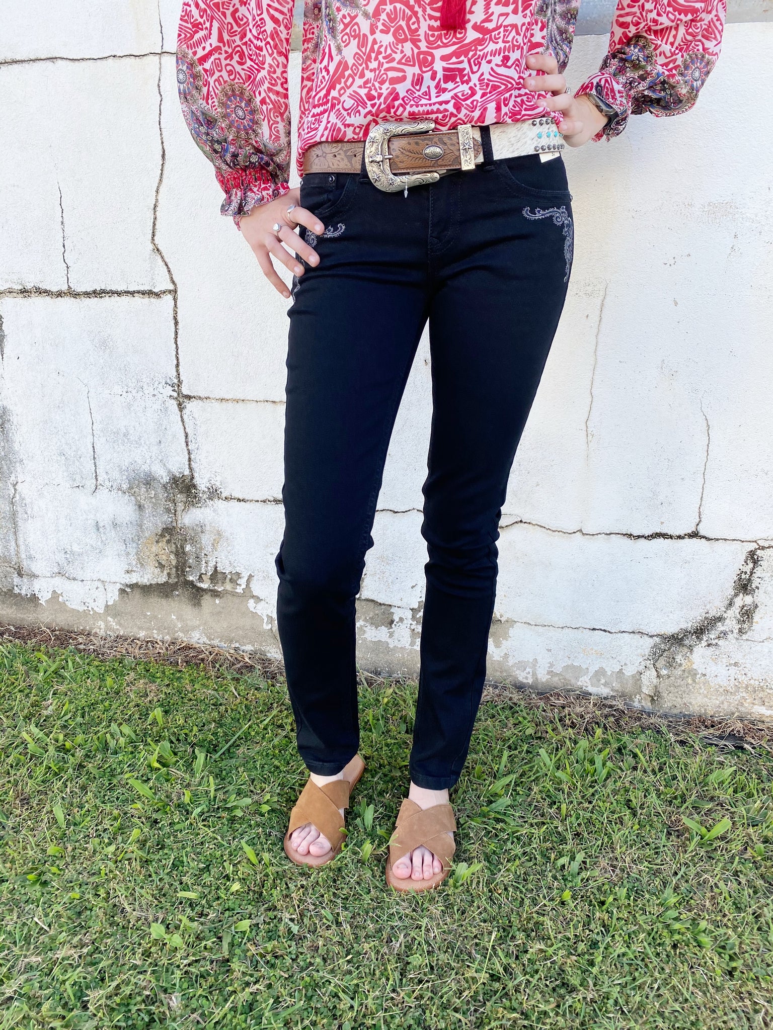 PCP2201318 PURE WESTERN LADIES JOSIE SKINNY JEAN