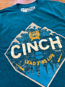 MTT1690510 Cinch Mens Tee Blue