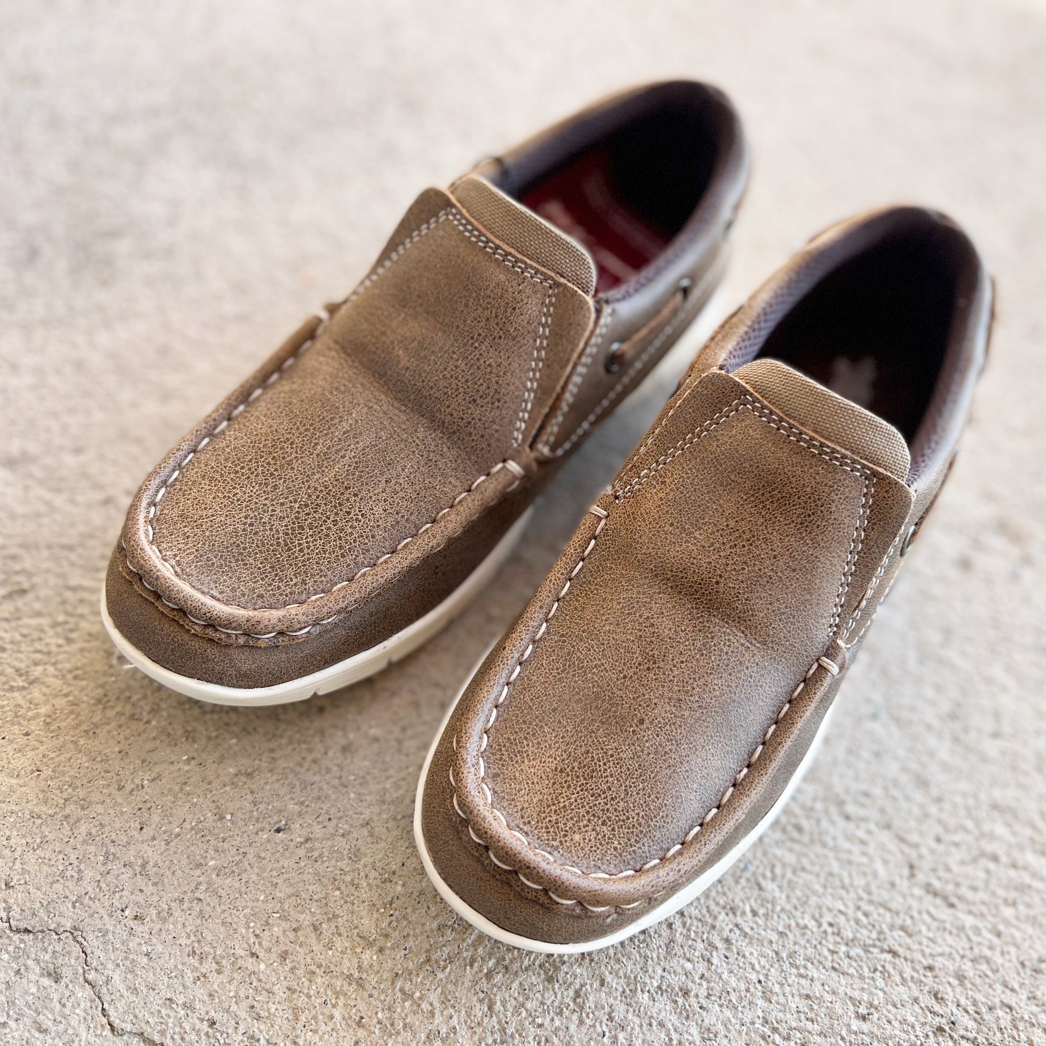 TCP78066 Thomas Cook Kids Luca Slip-On Shoe Brown