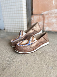 10044528 Ariat Ladies Cruiser Metallic Bronze/Aztec Blanket