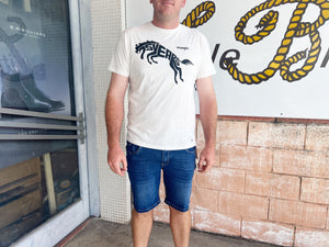 112317701 Wrangler Men's 75th Collection Tee White