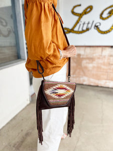 A770008702 Ariat Sheridan Crossbody Bag Brown