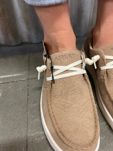 Ariat Ladies Hilo Tan Floral Emboss Tan