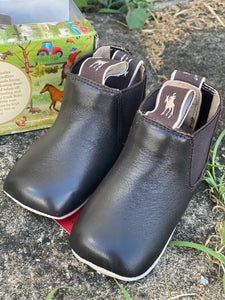 Thomas Cook Baby Booties - Dark Brown