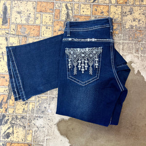 OBW22-153 Outback Supply Co Bling Kacey 34" & 36" Leg Jeans