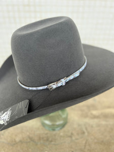 P3W2996BND Pure Western Stevie Hat Band Silver