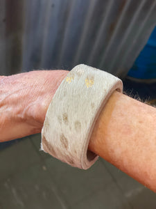 Cowhide Cuff