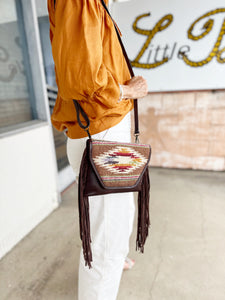 A770008702 Ariat Sheridan Crossbody Bag Brown