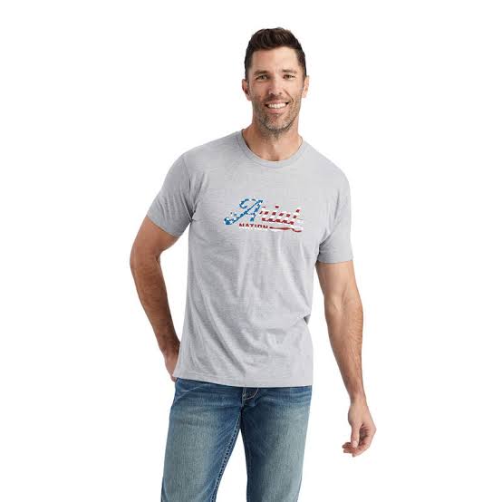 10042643 Mens Ariat Script Tee