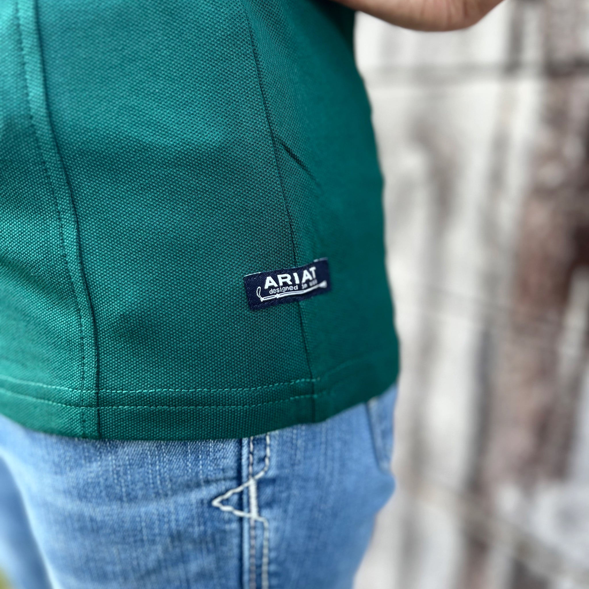 10040830 Ariat Ladies Prix 2.0 Polo Forest