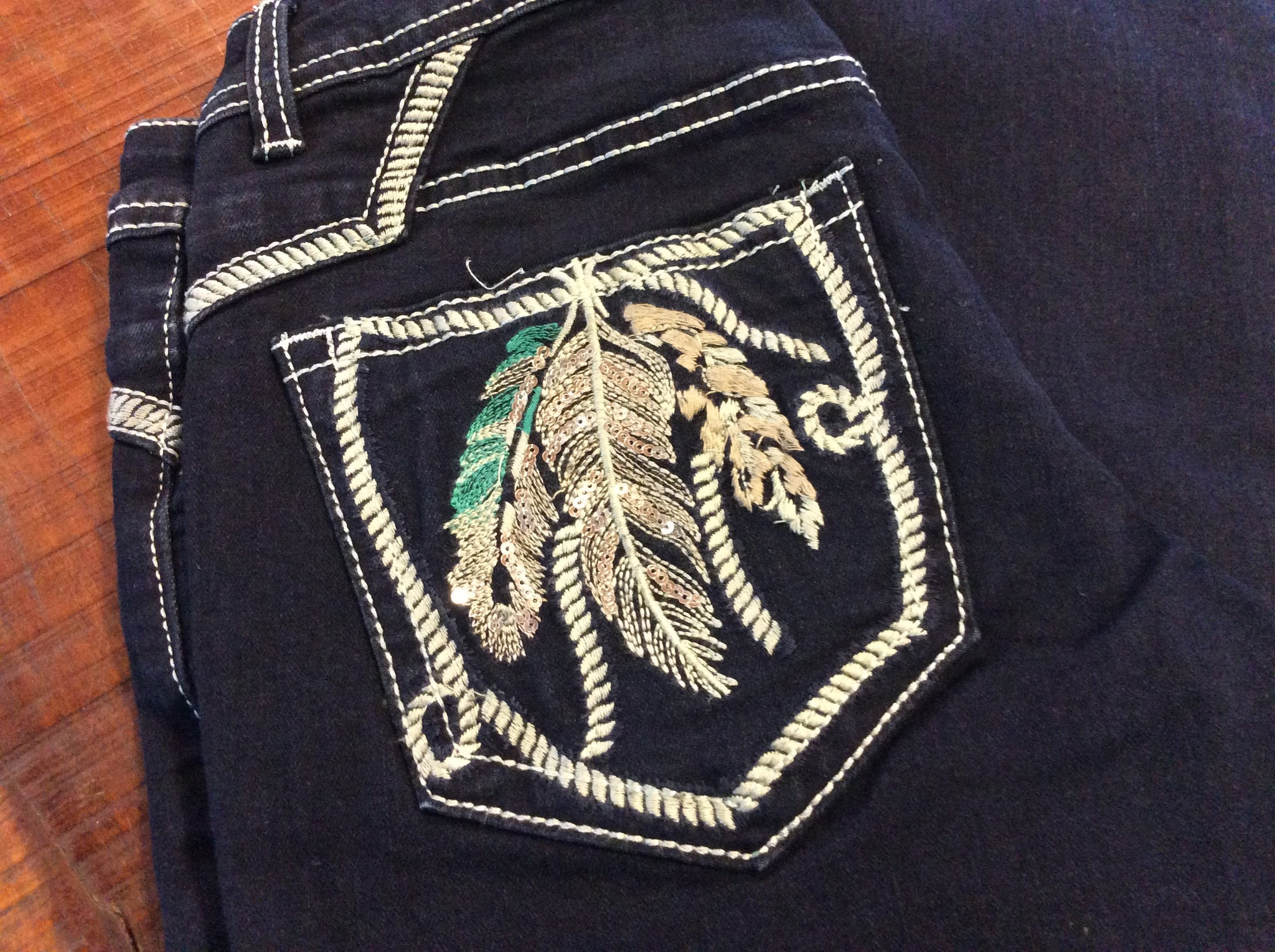 OBW21-1128 OUTBACK BECKY LADIES BOOTLEG JEANS