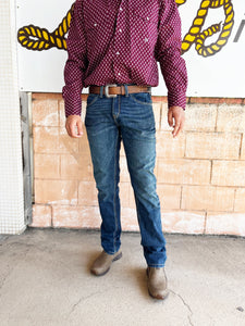 10038625 Ariat Mens M8 Jean 34" Leg