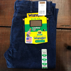 936PWD - 32” - Leg Cowboy Cut Slim Fit -Wrangler