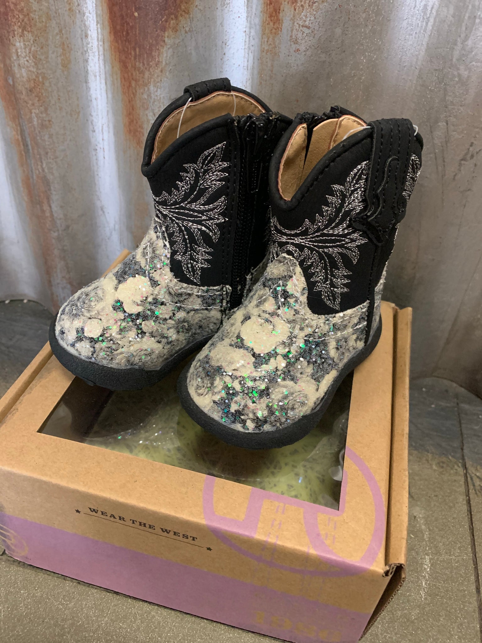09-016-1903-2135 Roper Infant Cowbaby Claire Boots