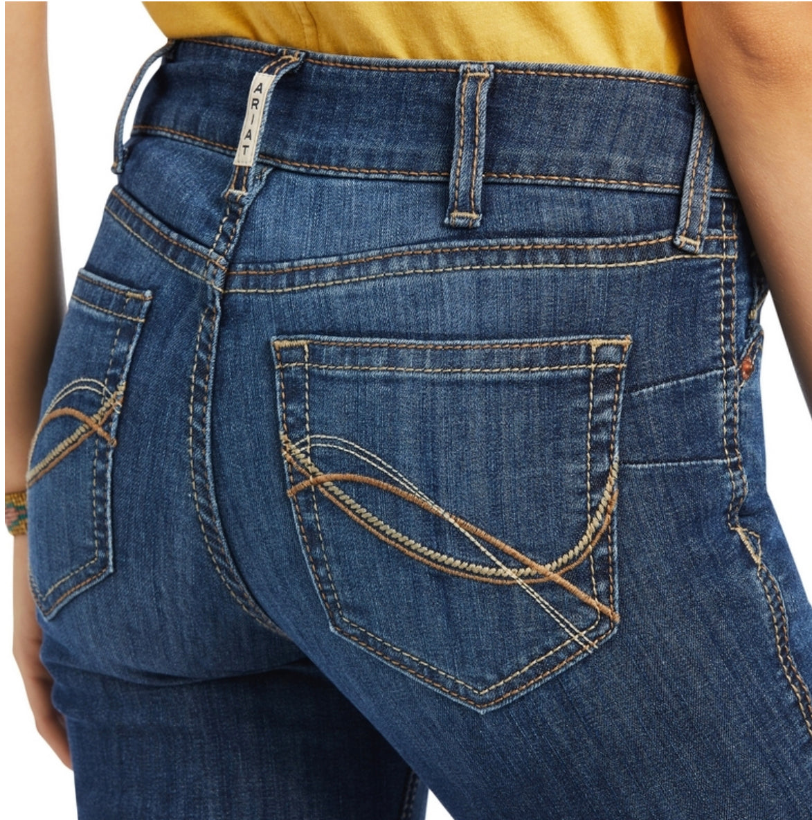 10040801 Ariat Ladies R.E.A.L. Perfect Rise Nadia Straight Jean