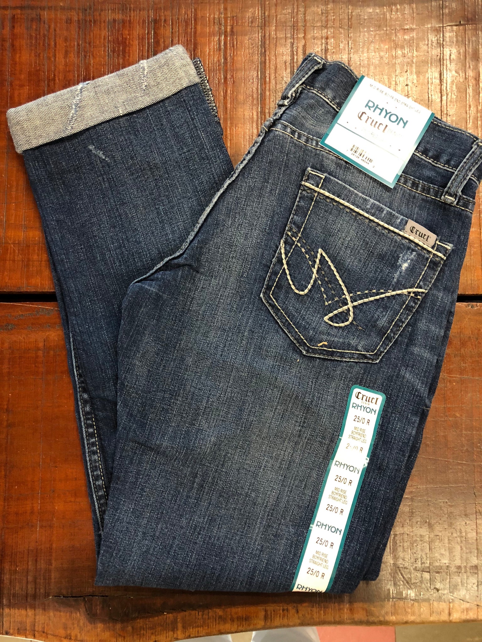 CB10354001 Cruel Denim Rhyon Destruct Boyfriend