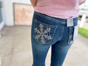 OBW22-155 Outback Supply Co Bling Myra 34" & 36" Leg Jeans